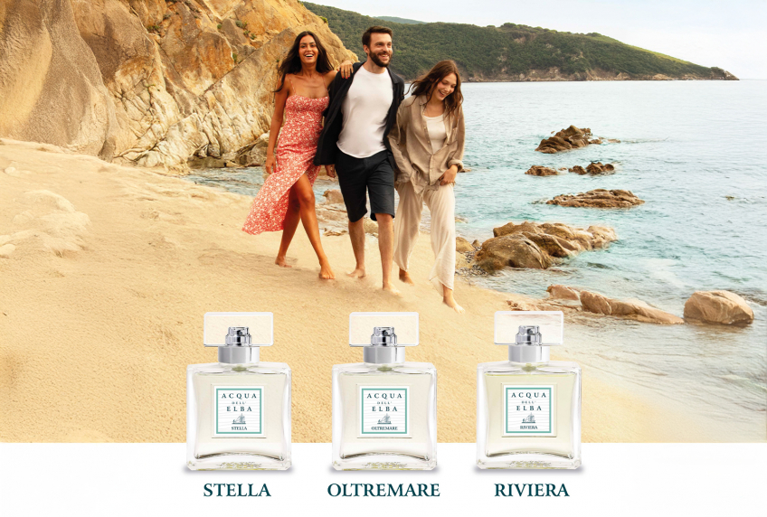 Riviera, Essenzamare, Stella: drei Meeresdüfte, drei Arten, das Meer zu leben und erleben