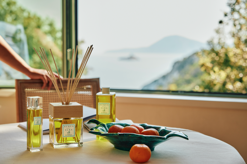 Casa dei Mandarini, the room fragrance of Mediterranean winter